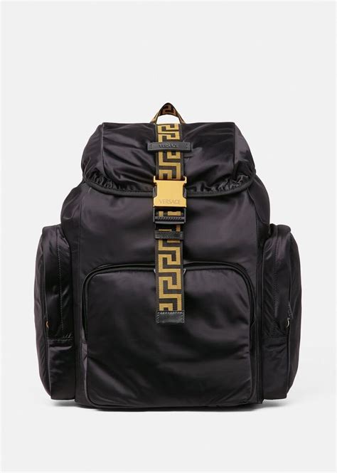 versace backpack leather|versace backpacks for men.